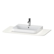 Duravit Waschtisch-Konsole Happy D.2 Plus 100x55cm, m 1 Ausschnitt, weiß hochglanz