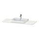 Duravit Waschtisch-Konsole Happy D.2 Plus 130x55cm, m 1 AS, B mit, Nord we s-matt-1