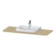 Duravit Waschtisch-Konsole Happy D.2 Plus 130x55cm, m 1 AS, Beck. mit, Medit. Ei