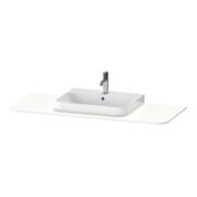 Duravit Waschtisch-Konsole Happy D.2 Plus 130x55cm, m 1 AS, Beck. mit, we s-matt