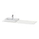 Duravit Waschtisch-Konsole Happy D.2 Plus 160x55cm, m 1 AS, B li, Nord we s-matt-1