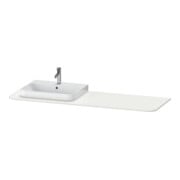 Duravit Waschtisch-Konsole Happy D.2 Plus 160x55cm, m 1 AS, B li, Nord we s-matt