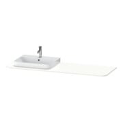 Duravit Waschtisch-Konsole Happy D.2 Plus 160x55cm, m 1 AS, Beck. li, we s-matt