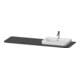 Duravit Waschtisch-Konsole Happy D.2 Plus 160x55cm, m 1 AS, Beck. re, graph matt-1
