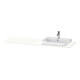 Duravit Waschtisch-Konsole Happy D.2 Plus 160x55cm, m 1 AS, Beck. re, we s-matt-1