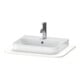 Duravit Waschtisch-Konsole Happy D.2 Plus 65x48cm, m 1 Ausschnitt, weiß supermatt-1