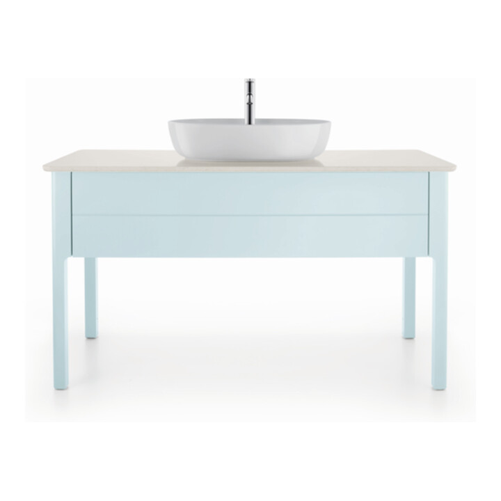 Duravit Waschtisch-Konsole Luv 138,8x59,5x2cm, a Quarz, m 1 AS, w St