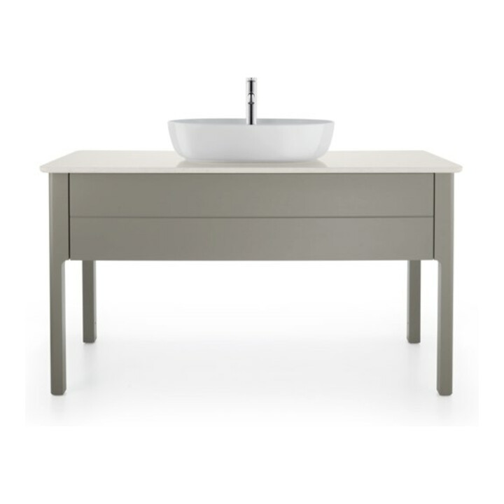 Duravit Waschtisch-Konsole Luv 138,8x59,5x2cm, a Quarz, m 1 AS, w St