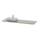 Duravit Waschtisch-Konsole Luv 178,3x59,5x2cm, a Quarz, 1 AS, L, g St-1