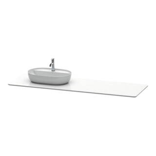 Duravit Waschtisch-Konsole Luv 178,3x59,5x2cm, a Quarz, 1 AS, L, w St