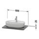 Duravit Waschtisch-Konsole Luv 68,8x47,5x2,5cm, a Holz, m 1 AS, Nussb-4