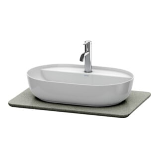 Duravit Waschtisch-Konsole Luv 68,8x47,5x2cm, a Quarz, m 1 AS, g Struk.