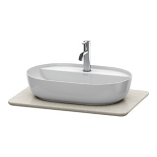 Duravit Waschtisch-Konsole Luv 68,8x47,5x2cm, a Quarz, m 1 AS, s Struk.