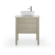 Duravit Waschtisch-Konsole Luv 68,8x47,5x2cm, a Quarz, m 1 AS, w Struk.-4