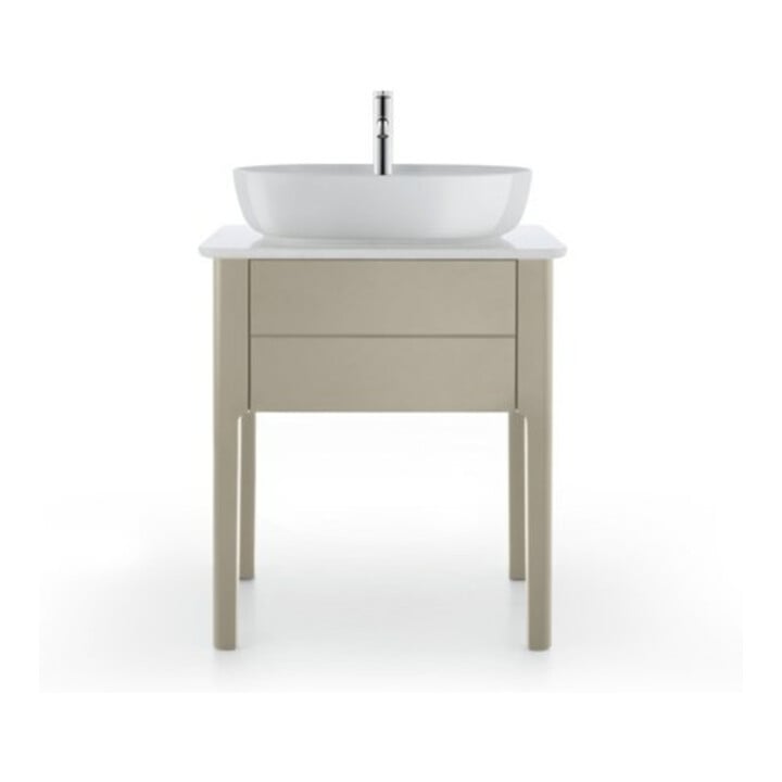 Duravit Waschtisch-Konsole Luv 68,8x47,5x2cm, a Quarz, m 1 AS, w Struk.