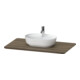 Duravit Waschtisch-Konsole Luv 98,8x59,5x2,5cm, a Holz, m 1 AS, Nussb-5