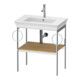 Duravit Waschtisch-Konsole White Tulip 68,4x45cm, E Nat mass, Me, 2 HTH, bo-1