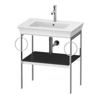 Duravit Waschtisch-Konsole White Tulip 68,4x45cm, gra m, Me, 2 HTH, bodensteh.
