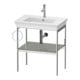 Duravit Waschtisch-Konsole White Tulip 68,4x45cm, Me, bo, HTH l, st-g s-matt-1