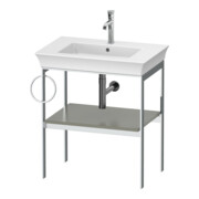 Duravit Waschtisch-Konsole White Tulip 68,4x45cm, Me, bo, HTH l, st-g s-matt