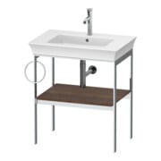 Duravit Waschtisch-Konsole White Tulip 68,4x45cm, Me, bo, HTH l, US Nussb mass.