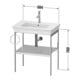 Duravit Waschtisch-Konsole White Tulip 68,4x45cm, Me, bo, HTH l, US Nussb mass.-2