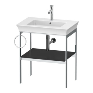 Duravit Waschtisch-Konsole White Tulip 68,4x45cm, Me, bo, HTH li, graph s-matt