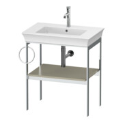 Duravit Waschtisch-Konsole White Tulip 68,4x45cm, Me, bo, HTH li, Tau s-matt