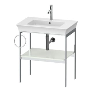 Duravit Waschtisch-Konsole White Tulip 68,4x45cm, Me, bo, HTH li, we s-matt