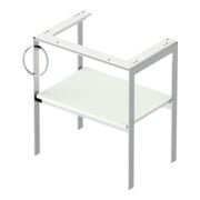 Duravit Waschtisch-Konsole White Tulip 68,4x45cm, Me, bo, HTH li, we s-matt-5