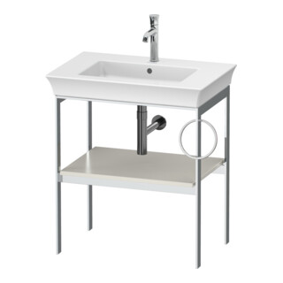 Duravit Waschtisch-Konsole White Tulip 68,4x45cm, Me, bo, HTH r, Nord we s-matt