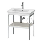 Duravit Waschtisch-Konsole White Tulip 68,4x45cm, Me, bo, HTH r, Nord we s-matt