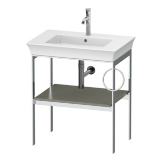 Duravit Waschtisch-Konsole White Tulip 68,4x45cm, Me, bo, HTH r, st-g s-matt