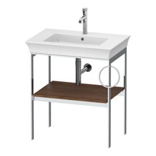 Duravit Waschtisch-Konsole White Tulip 68,4x45cm, Me, bo, HTH r, US Nussb mass.