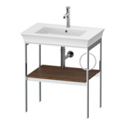 Duravit Waschtisch-Konsole White Tulip 68,4x45cm, Me, bo, HTH r, US Nussb mass.
