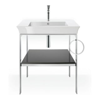 Duravit Waschtisch-Konsole White Tulip 68,4x45cm, Me, bo, HTH re, graph hgl