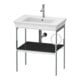 Duravit Waschtisch-Konsole White Tulip 68,4x45cm, Me, bo, HTH re, graph s-matt-1