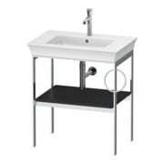 Duravit Waschtisch-Konsole White Tulip 68,4x45cm, Me, bo, HTH re, graph s-matt
