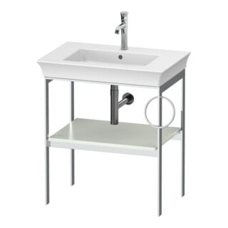 Duravit Waschtisch-Konsole White Tulip 68,4x45cm, Me, bo, HTH re, we s-matt