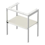 Duravit Waschtisch-Konsole White Tulip 68,4x45cm, No w s-matt, Met., bodensteh.-2