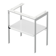 Duravit Waschtisch-Konsole White Tulip 68,4x45cm, we hgl, Metall, bodenstehend-2