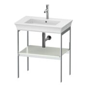 Duravit Waschtisch-Konsole White Tulip 68,4x45cm, we s-matt, Met., bodenstehend
