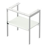 Duravit Waschtisch-Konsole White Tulip 68,4x45cm, we s-matt, Met., bodenstehend-2