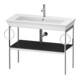 Duravit Waschtisch-Konsole White Tulip 98,4x45cm, gra m, Me, 2 HTH, bodensteh.-1
