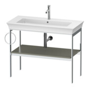 Duravit Waschtisch-Konsole White Tulip 98,4x45cm, Me, bo, HTH l, st-g s-matt