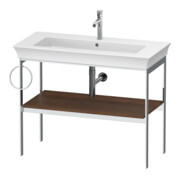 Duravit Waschtisch-Konsole White Tulip 98,4x45cm, Me, bo, HTH l, US Nussb mass.