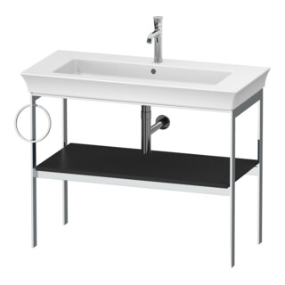 Duravit Waschtisch-Konsole White Tulip 98,4x45cm, Me, bo, HTH li, graph s-matt