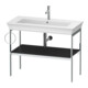 Duravit Waschtisch-Konsole White Tulip 98,4x45cm, Me, bo, HTH li, graph s-matt-1