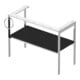 Duravit Waschtisch-Konsole White Tulip 98,4x45cm, Me, bo, HTH li, graph s-matt-4