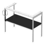 Duravit Waschtisch-Konsole White Tulip 98,4x45cm, Me, bo, HTH li, graph s-matt-4